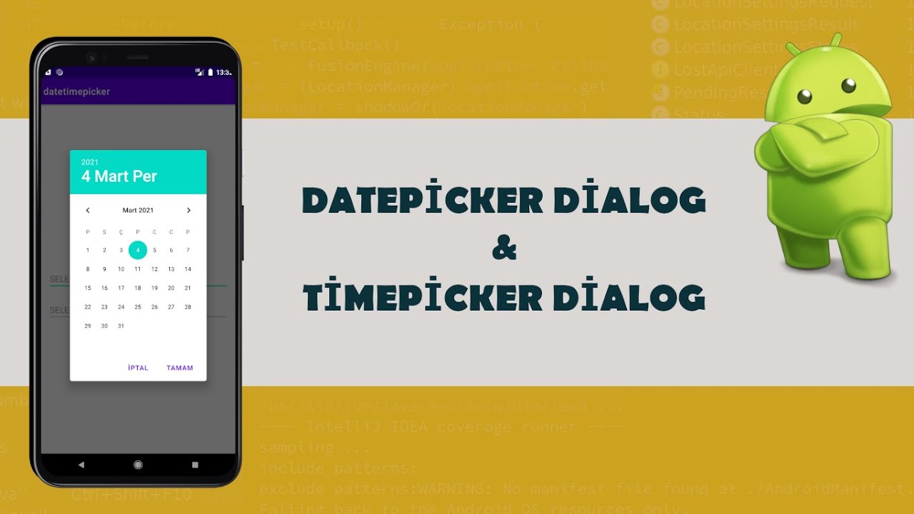 DatePickerDialog && TimePickerDialog - Android Studio/JAVA