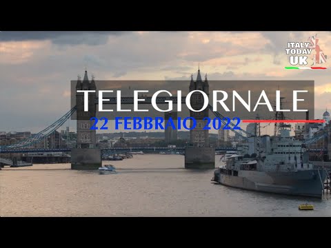 TELEGIORNALE 22 FEBBRAIO 2022
