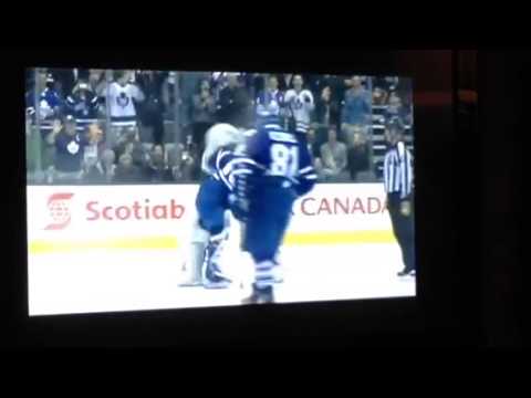 Toronto Maple Leafs and Buffalo Sabres Brawl