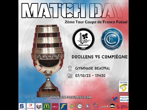CDF Futsal: CSA Doullens - Compiègne 07/10/23