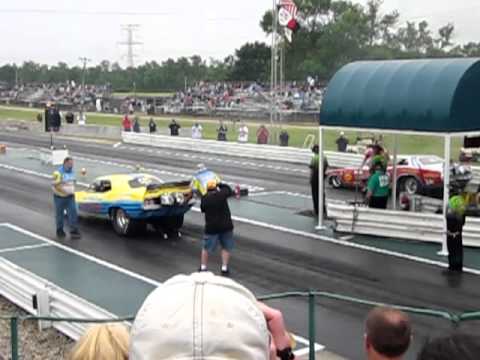 Floppers Battling It Out During Nitroblast At Cordova Dragstrip!!  6-11-2011