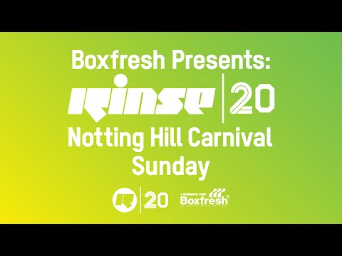 Boxfresh Presents: Rinse at Notting Hill Carnival 2014 (Sunday)