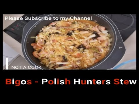Polish Bigos also known as POLISH HUNTERS STEW