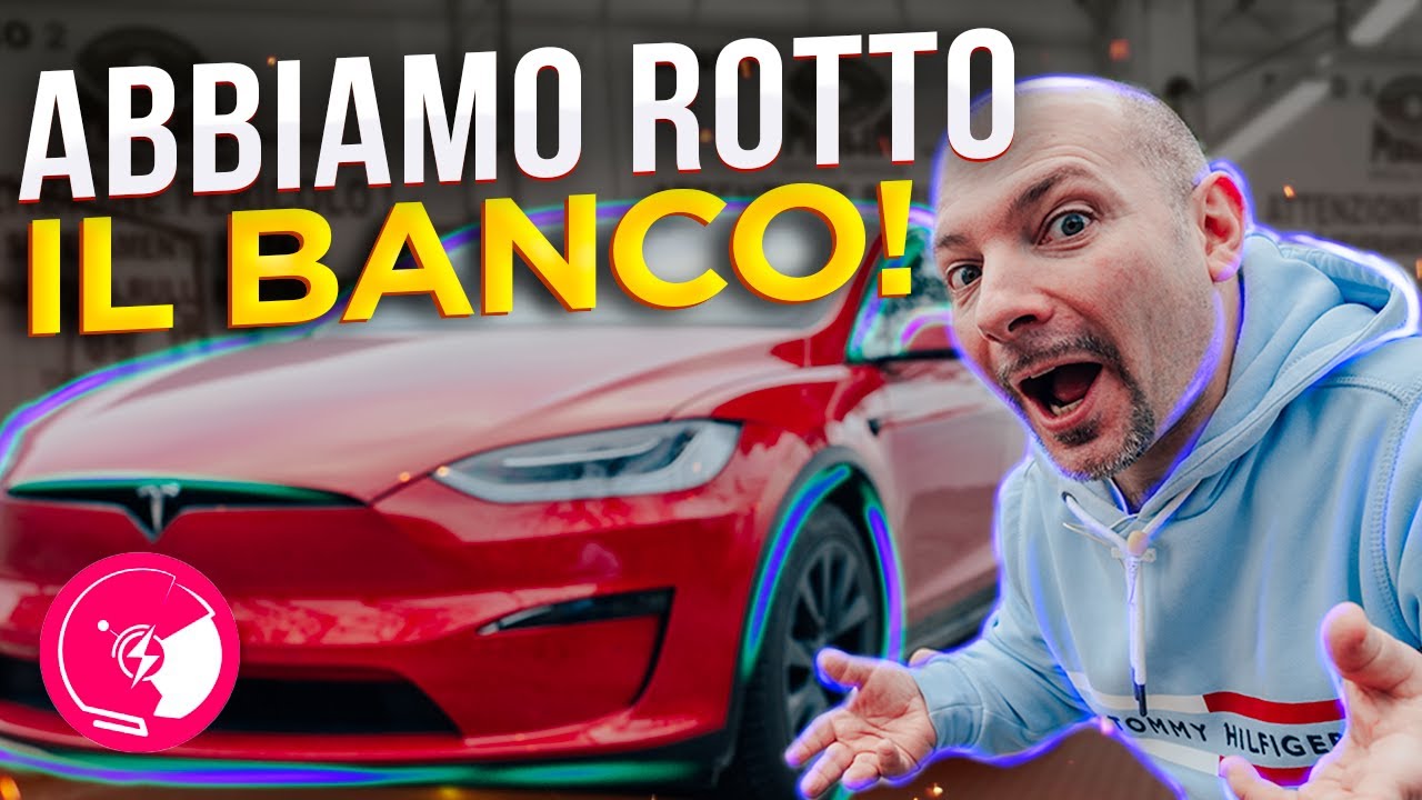 Model X Plaid sul banco!