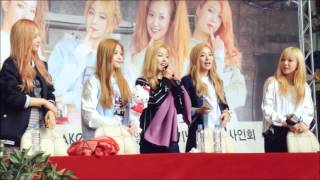 Red Velvet Acappela (Something Kinda Crazy, Take It Slow, Candy) at Synnara Fansign