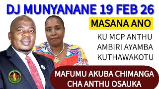 Download lagu DJ MUNYANANE 19 FEB 26 TODAY #djmunyanane #bonkalindo #comradentanyiwa #limpopofm #news mp3