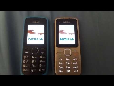 Nokia 110 vs Nokia C1-01 Startup and Shutdown Race