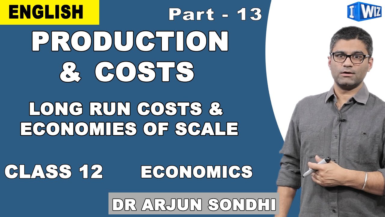 Economics Class 12 | Production And Costs | Long run costs | NCERT | CBSE