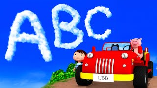 ABC in the Sky 🔤 Alphabet Song collection | Little Baby Bum