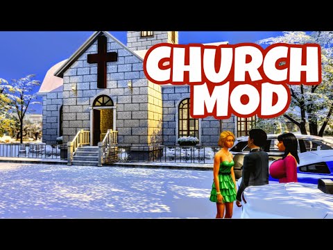 THE SIMS 4 GET TO CHURCH MOD SHOWCASE + CC DOWNLOAD LINKS