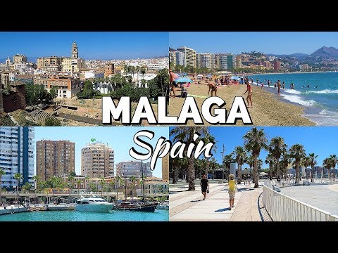MALAGA CITY TOUR / SPAIN Video