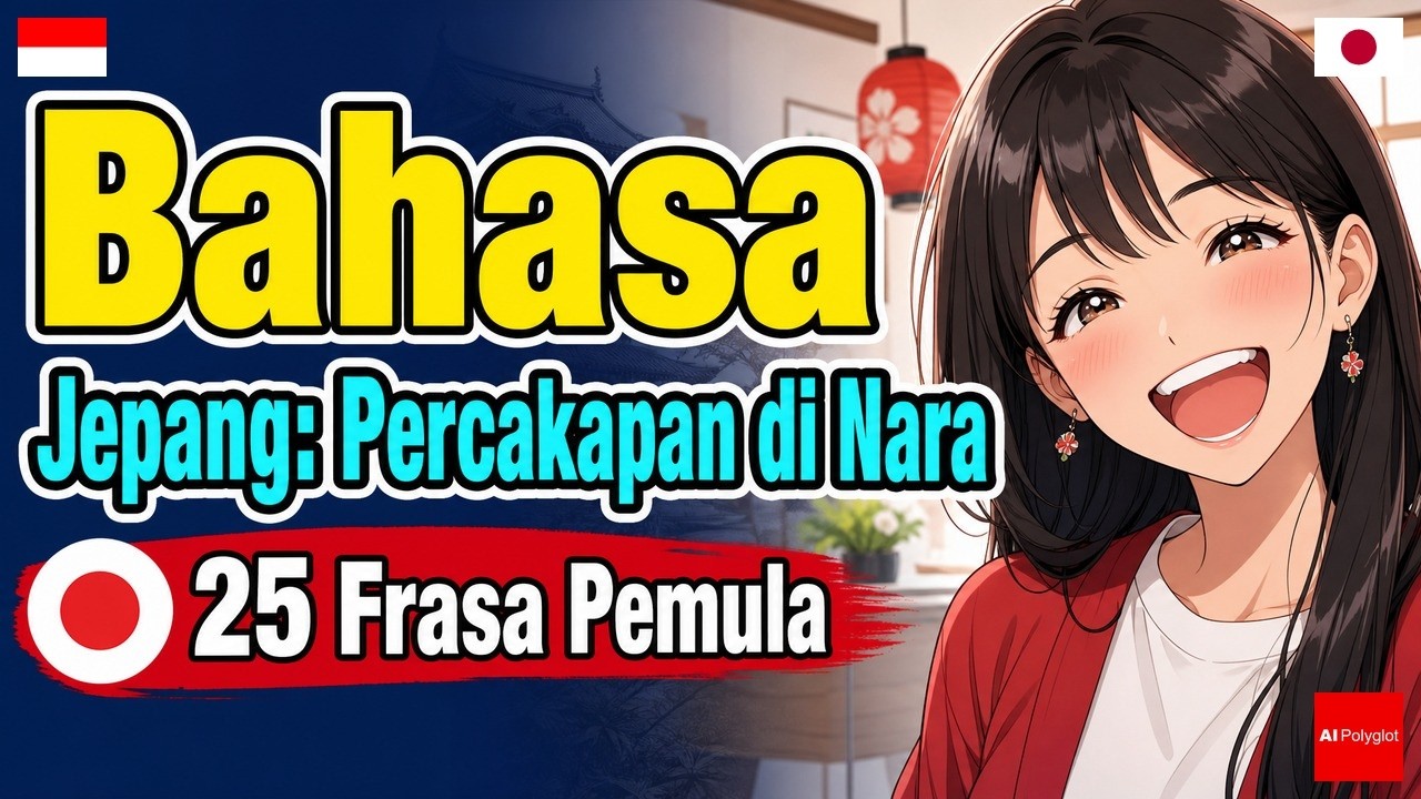 Bahasa Jepang Percakapan Nara Pemula | Pemula | Mendengarkan | Santai | Ungkapan Lazim | Bahasa Seha episode artwork