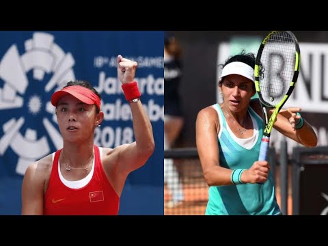 Qiang Wang 王蔷 vs Martina Di Giuseppe Challenger Parma Open 2021