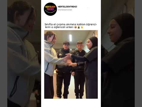 Sınıfta el çırpma akımına katılan öğrencilerin o eğlenceli anları 😂🧑‍🎓👏 @9g_otistikleri