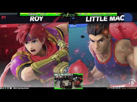 Seba (Roy) vs Mr. Newport (Little Mac) Grand Finals | SSBU Mini-Glitch Weekly @ GGC