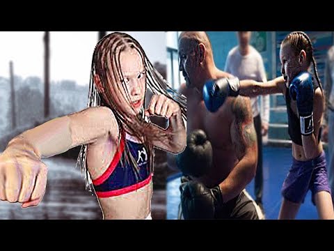AMAZING 10-year-old little GIRL BOXER 😬 Evnika Saadvakass Bodybilding Boxing Motivation