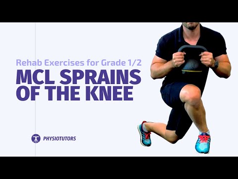 MCL Sprain Rehab Program | Early, Mid-, & Late Stage | Exercise Progressions