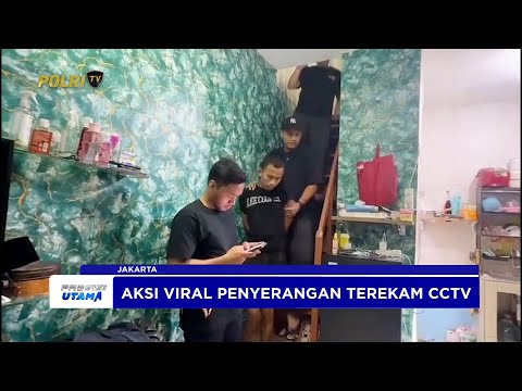 POLRES METRO JAKPUS AMANKAN GENGSTER PENYERANG WARMINDO