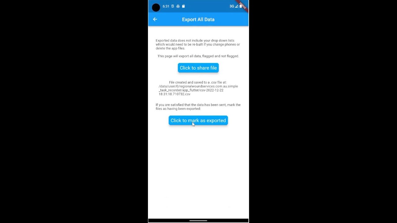 Simple Task Recorder Instructions for Exporting Data