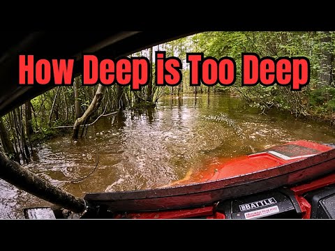 KATVA trail 91. How Deep is Too Deep. Honda Talon. #utv #yamaharmax #canam #hondatalon