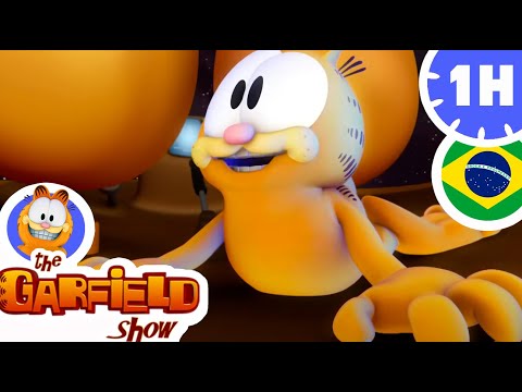 Todos os amigos do Garfield viraram robôs! - THE GARFIELD SHOW - SEASON 4