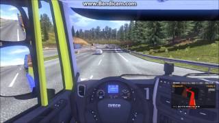 preview picture of video 'Euro Truck Simulator 2 ** IVECO STRALIS HI-WAY ** Strasbourg to Linz (NBFC)'