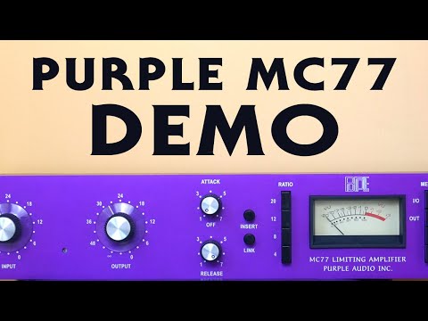 Purple MC77 Compressor Demo