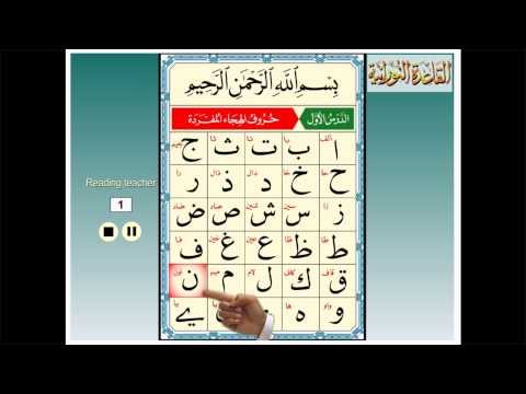 Lesson 1: The Arabic Alphabet