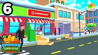 Supermarket Simulator 3D. 💰 Mod. New Staffs, Cashier,Stocker,Cleaner, Expand Area,Restock, Sell.
