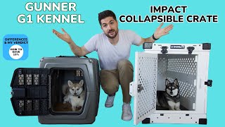 Impact Collapsible Dog Crate Vs Gunner G1 Kennel: What's The Difference