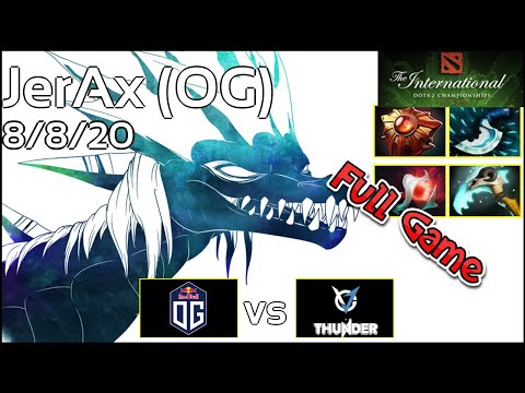 Support TI8: OG.JerAx - TI8 Group Stage - Group A - TI 2018 - Full Game Winter Wyvern