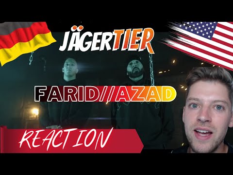 AMERICAN REACTS TO AZAD X FARID BANG - ZU WILD
