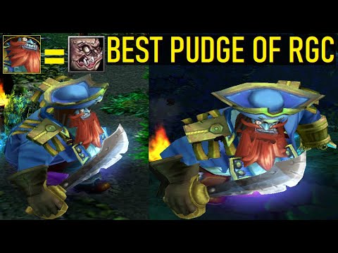 DOTA MONSTER PUDGE OLD SCHOOL VS NEW SCHOOL YnotL1ch ASIA LEAGUE (PRO PLAYER)