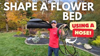 A Ridiculously Easy Way to Shape a New Flower Bed!