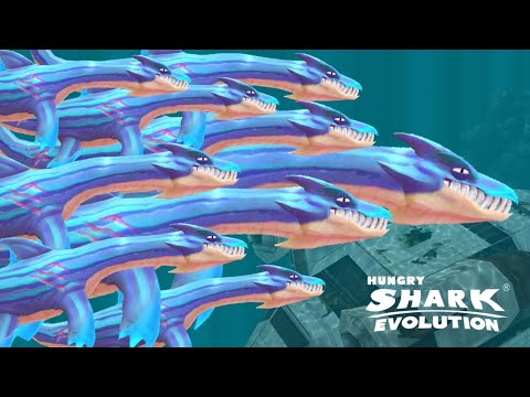 NESSIE LIVE IN CONTEST! THE FARTHEST SWIMMER - Hungry Shark Evolution