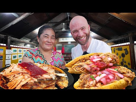 Belizean Street Food in San Ignacio Belize at Night!