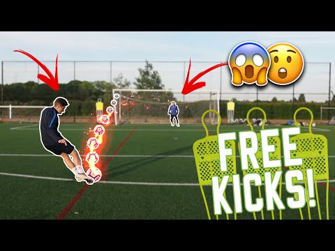Free Kick Challenge vs Northampton Town professional & ex-Hashtag United player Scott Pollock!