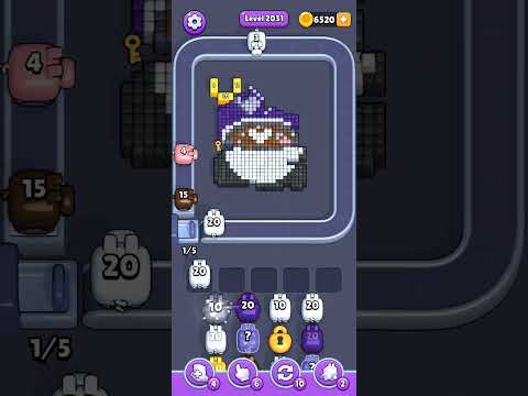 Pixel Flow Level 2031 Walkthrough