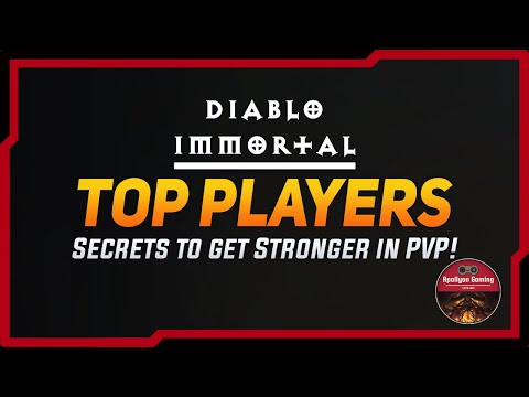 How To Get Stronger In PVP Without Resonance - PVP Top Players Secrets - Diablo Immortal