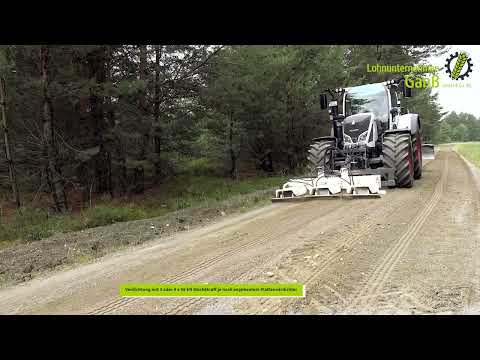 Unser Wegepflegesytem zum sanieren von feld-,Forst- und Schotterwegen