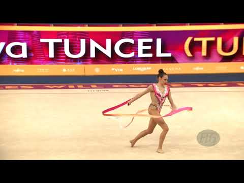 TUNCEL Kamelya (TUR) - 2019 Rhythmic Worlds, Baku (AZE) - Qualifications Ribbon