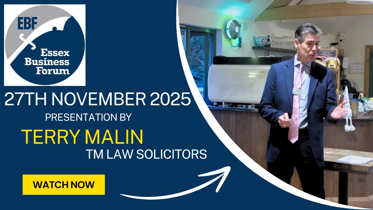 Business Networking Meeting 27/11/25 - Terry Maylin - TM Law
