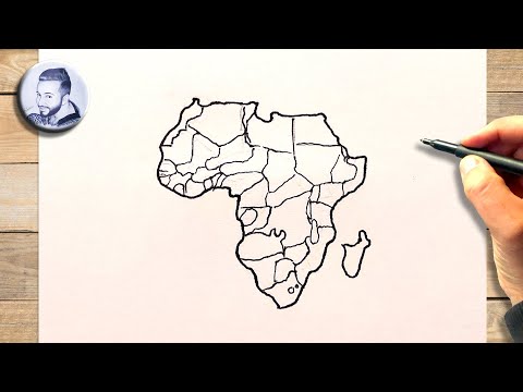 Comment dessiner la carte d Afrique