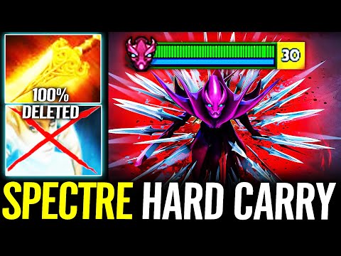 Spectre Super Carry 1st Item Radiance MAX Farming  - Dota 2 Pro Gameplay