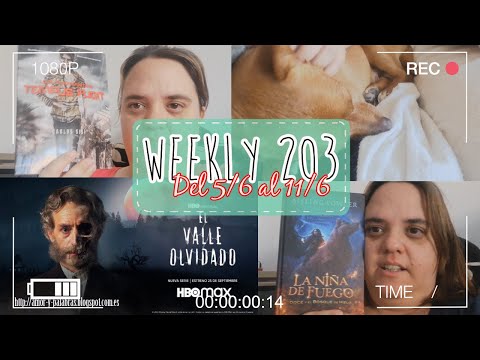 Weekly 203 || Del 5 Al 11 De Junio || Turno de mañana, poca lectura y poca TV