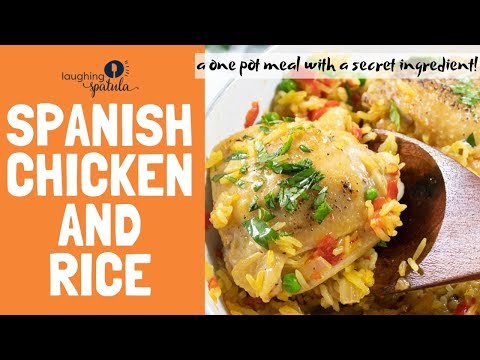 Spanish Chicken and Rice AKA Arroz con Pollo!