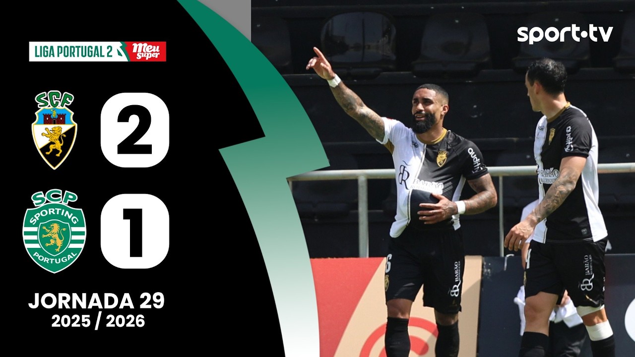 SC Farense vs Sporting CP B U21 Highlights