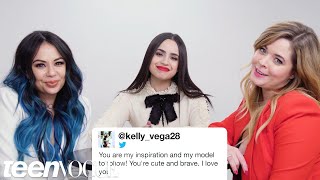 The Cast of Pretty Little Liars: The Perfectionists Compete in a Compliment Battle | Teen Vogue