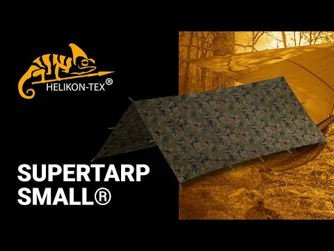 Tarp Supertarp Small®, US Woodland, Helikon