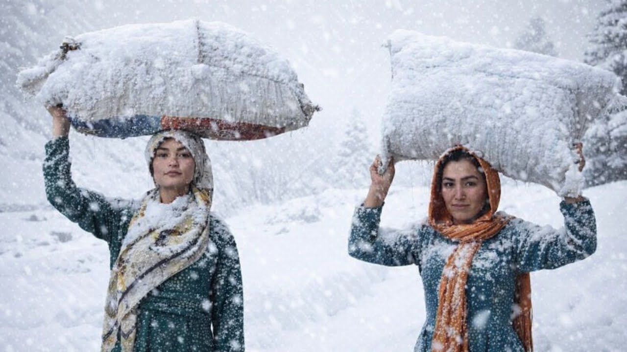 Living in the coldest place in the world | Coldest village in Babai mountain of Afghanistan
